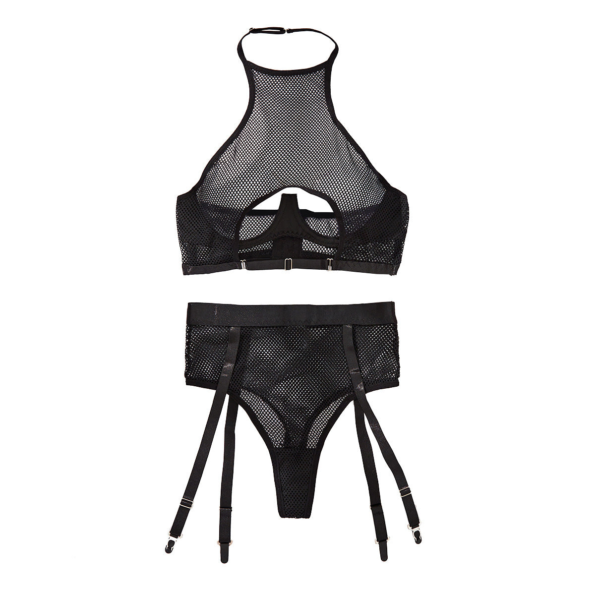 Hollow-out Beauty Back Underwear Two-piece