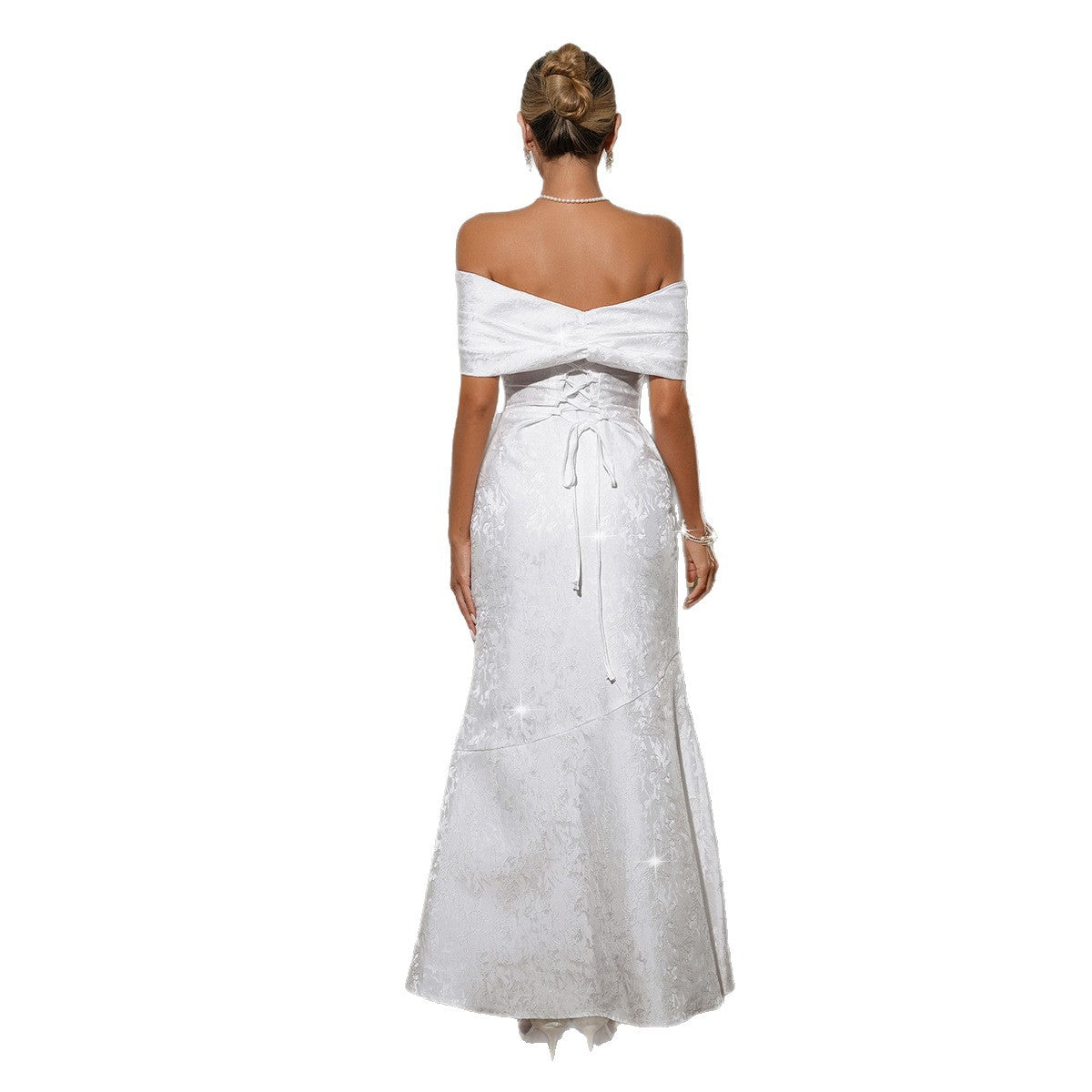 French-style Elegant Socialite-inspired Tube Dress For Women