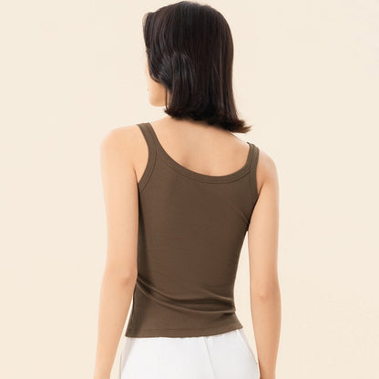 Sports Vest Women's Chest Pad Inner Wear One-piece Underwear