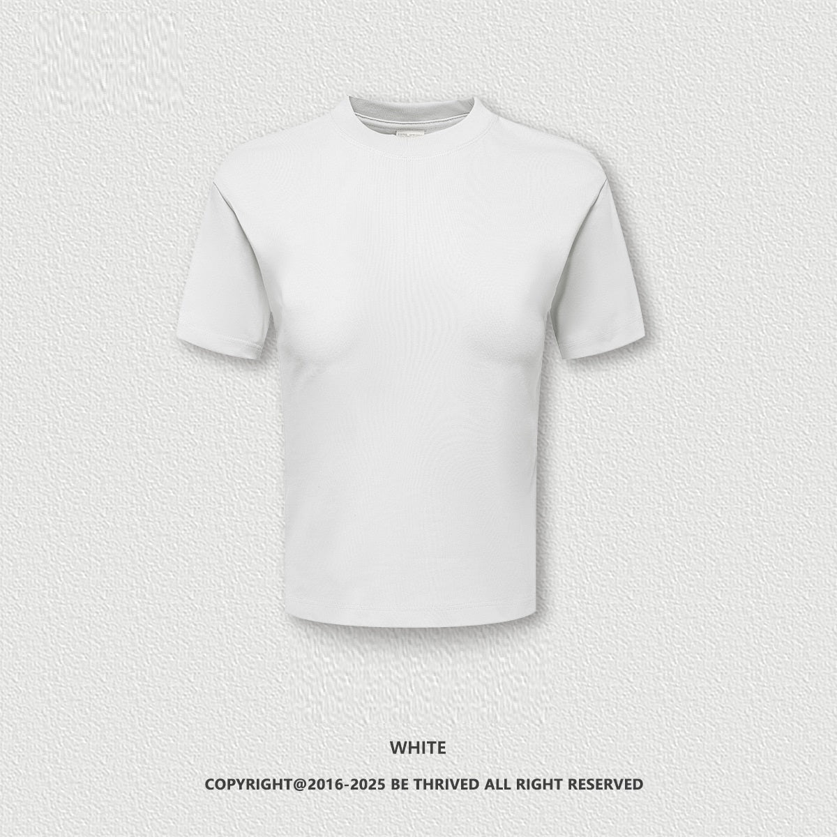 Long-staple Cotton Round Neck Casual Sports Short Sleeve Shoulder