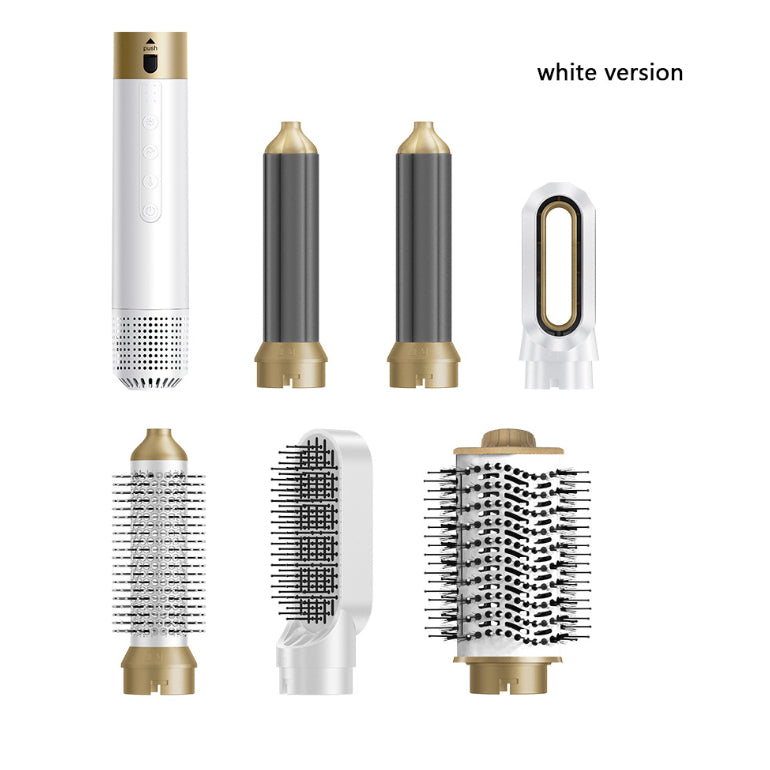 Electric Multifunctional For Curling Or Straightening Hairstyle Fluffy Shape Blowing Combs