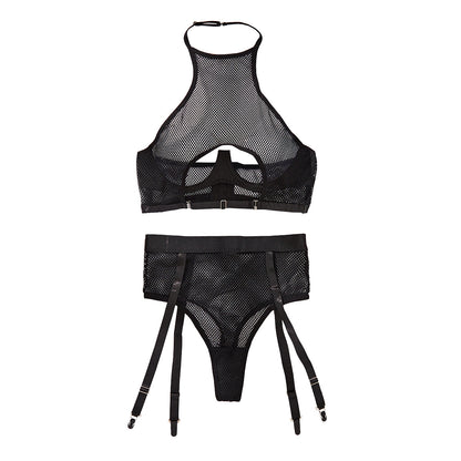 Hollow-out Beauty Back Underwear Two-piece