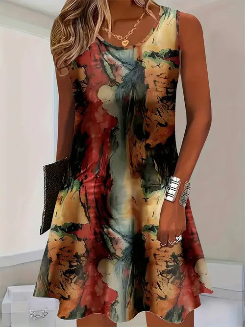 Womens Casual Vest Dress From Europe And The US