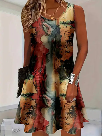 Womens Casual Vest Dress From Europe And The US