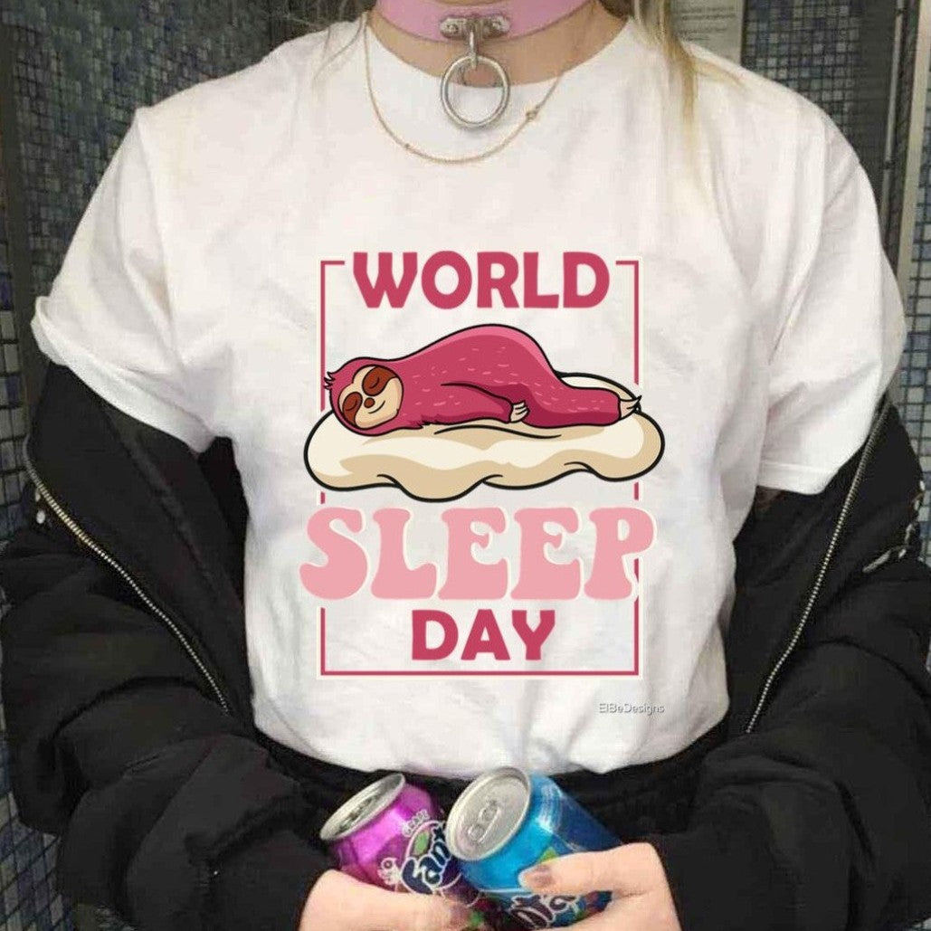 3D Digital Printing Casual Round Neck Short Sleeves