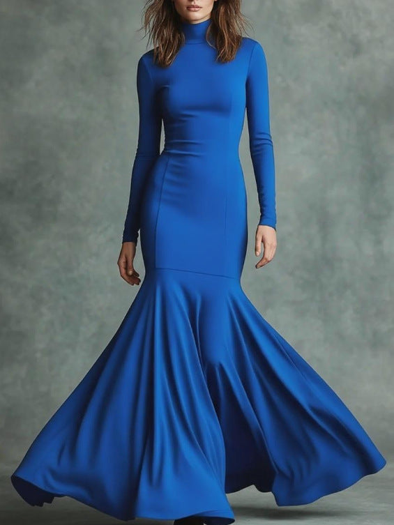 Elegant New Mermaid Dress In British Style