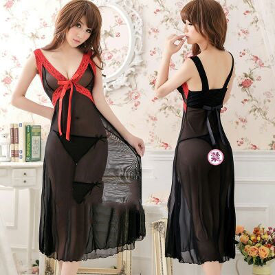 Women's long skirt underwear set