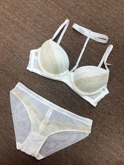 Sexy deep V gathered around the neck underwear