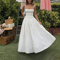 Womens French-style Cinched Slimming A-line Slip Dress
