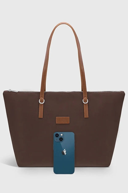 Brown Large Water Resistant Bag For Women