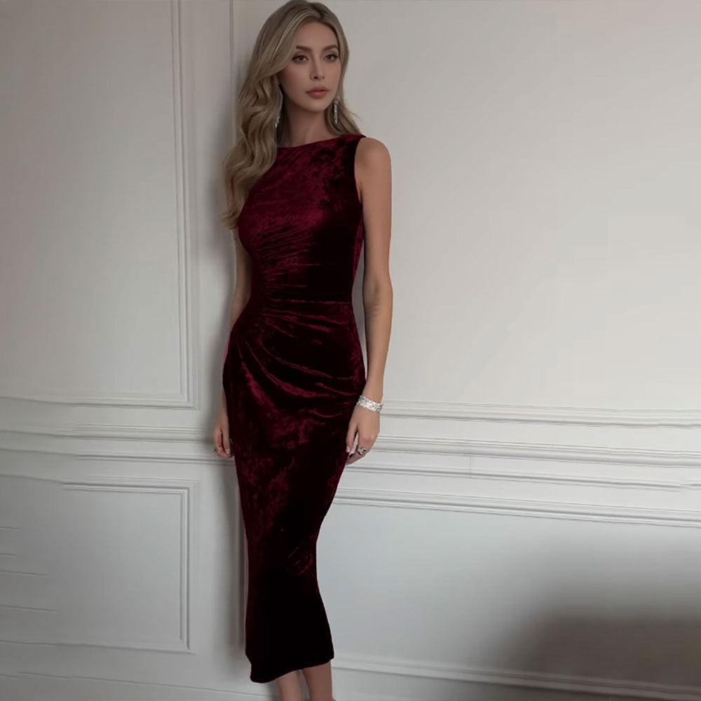 European And American Womens Fashion French-style Socialite Dress