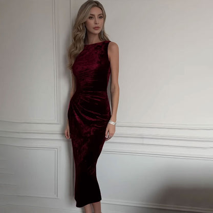 European And American Womens Fashion French-style Socialite Dress