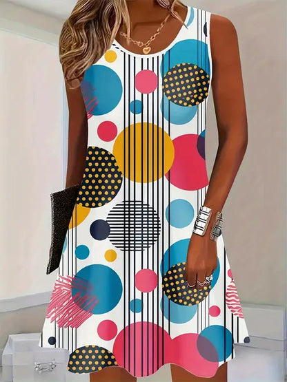 Womens Casual Vest Dress From Europe And The US