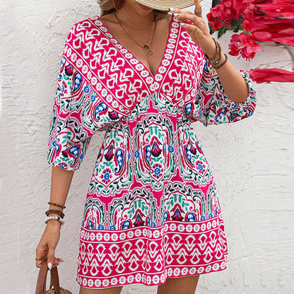 Resort-style Beach Dress Elegant For Commuting
