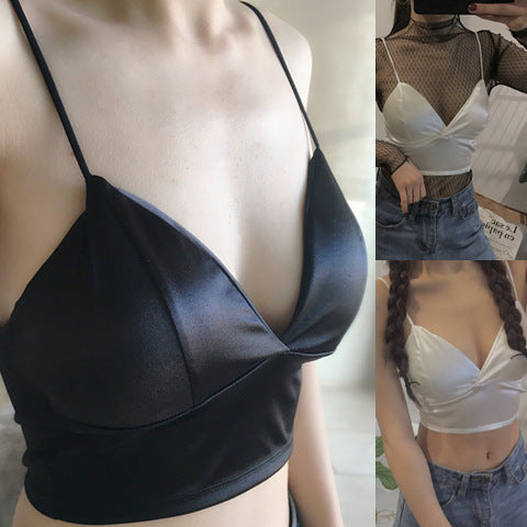 Versatile Suspender Brassiere Underlay Students' Underwear