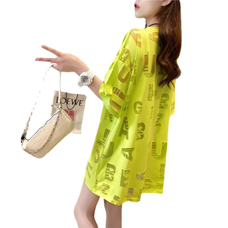Korean Style Loose Short-Sleeved t-Shirt Women's Top