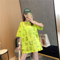 Korean Style Loose Short-Sleeved t-Shirt Women's Top