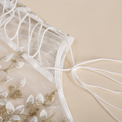 Beautiful Water-soluble Flower Sexy Lace Embroidery Comfortable Sexy Underwear Women's Bra Set One-piece Suit