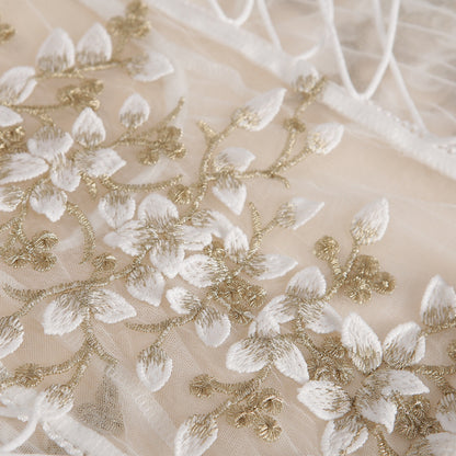Beautiful Water-soluble Flower Sexy Lace Embroidery Comfortable Sexy Underwear Women's Bra Set One-piece Suit