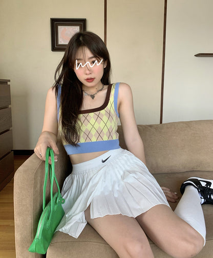 Inner Strap Bottoming Shirt Underwear Heart