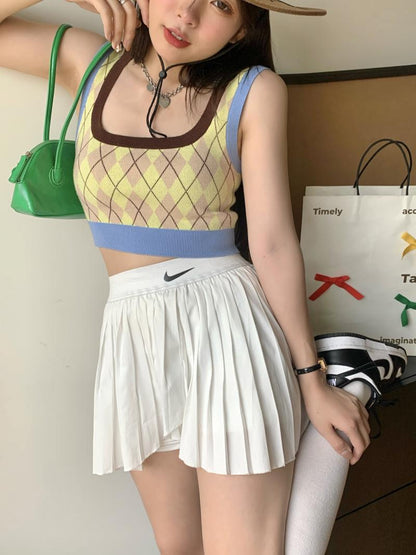 Inner Strap Bottoming Shirt Underwear Heart