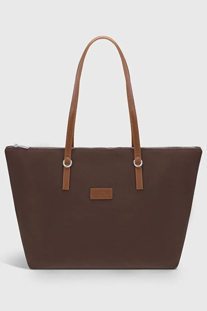 Brown Large Water Resistant Bag For Women