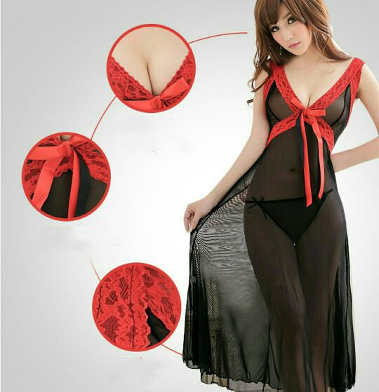 Women's long skirt underwear set