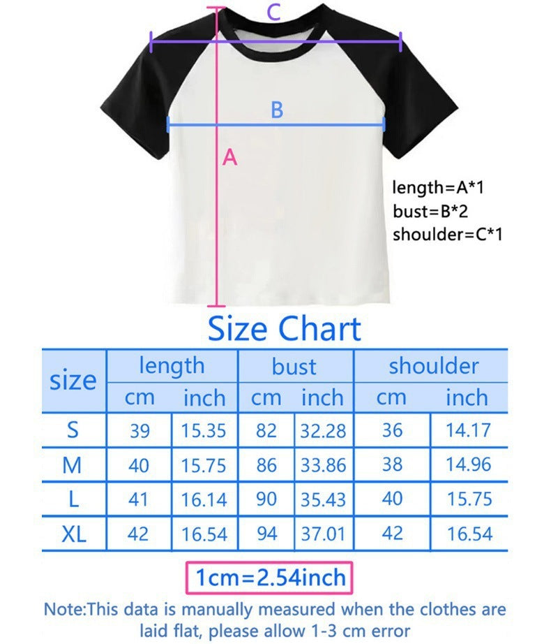 WORLD'S BEST EX GIRLFRIEND Letter Print Women's Top