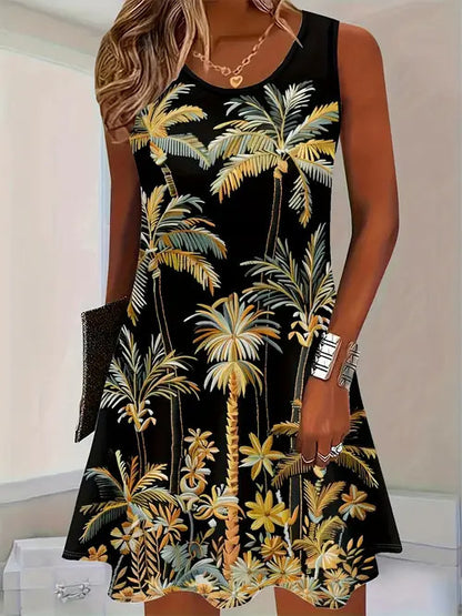 Womens Casual Vest Dress From Europe And The US