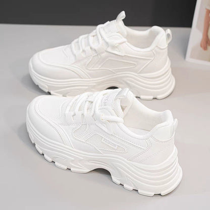 Mesh Breathable All-match Thick Bottom Casual Sports Shoes