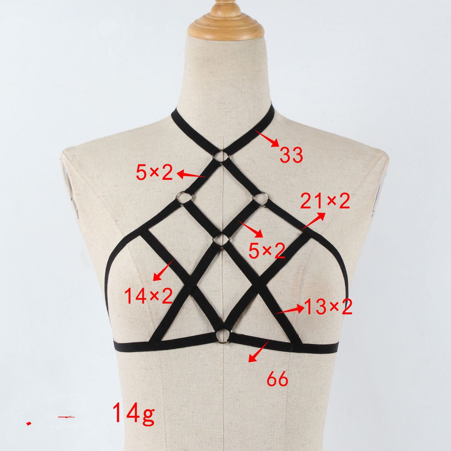 Fashion Elastic Band Underwear Women's Top