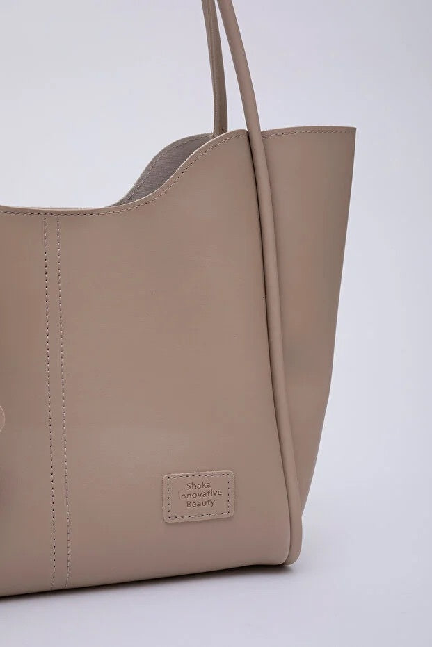 Mink Faux Leather Hand And Shoulder