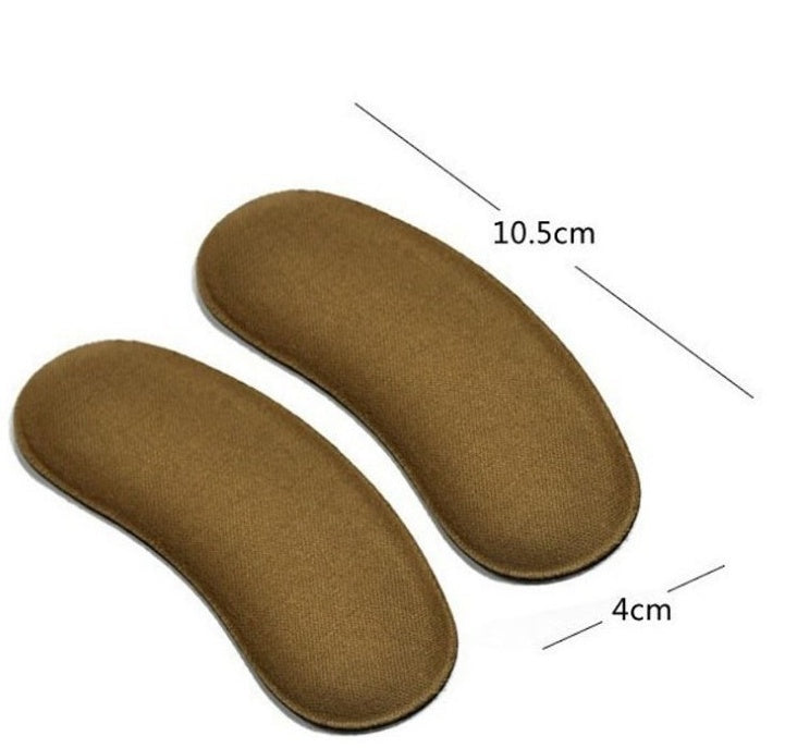 Non-woven sponge heel patch