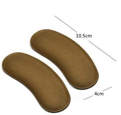 Non-woven sponge heel patch