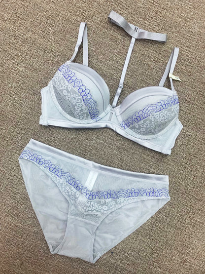 Sexy deep V gathered around the neck underwear