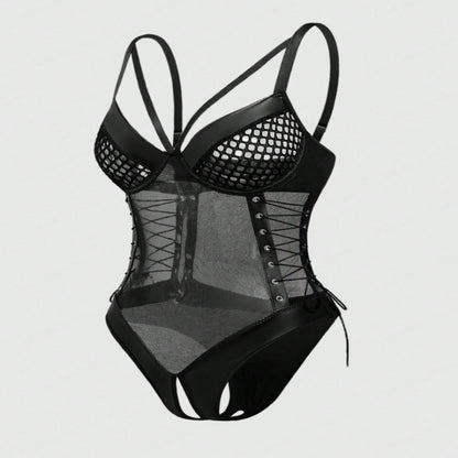 Four Pieces Of Underwear With Large Mesh Stitching