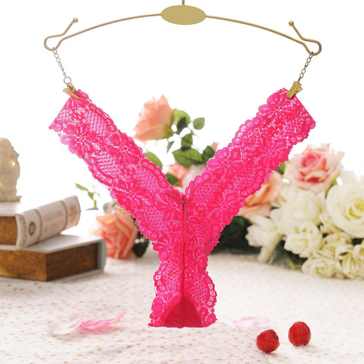 Transparent Underwear Women's Low Waist T-back Seamless Briefs