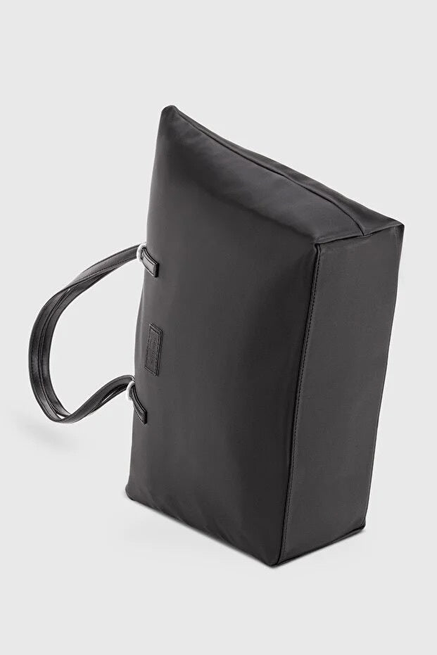 Black Shopper Tote Bag