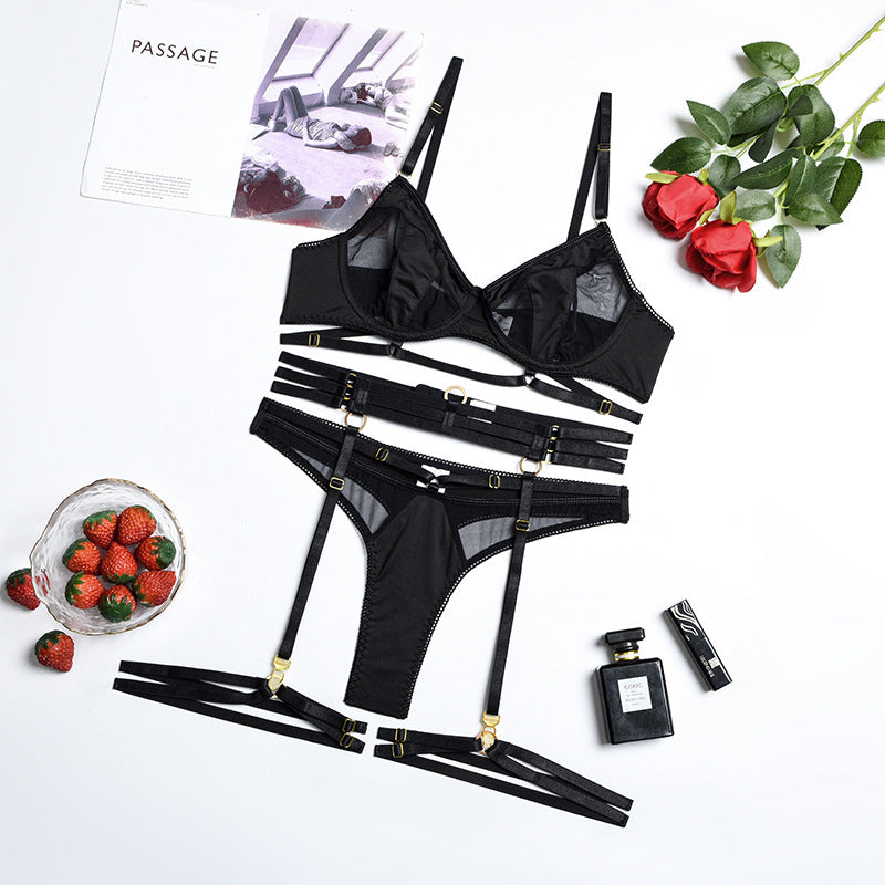Women's Fashion Underwear Complex Heavy Craft Mesh Comfortable