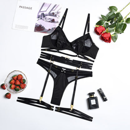 Women's Fashion Underwear Complex Heavy Craft Mesh Comfortable