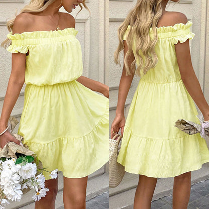 New Summer Stylish Youthful And Sweet Mini Skirt
