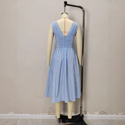 Fashionable Minimalist And Slim Fit Womens Dress