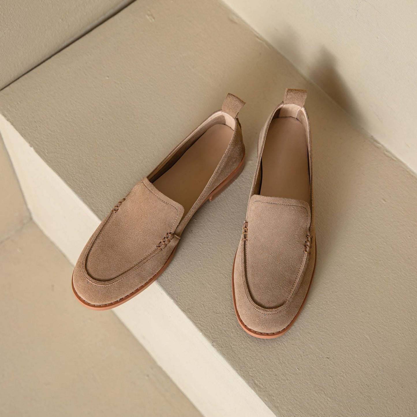 New Autumn Womens Shoes Chunky-heelLowheel Lowop Flats