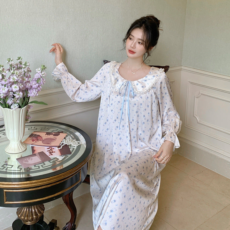 Womens Sexy Casual Printed Long Dress