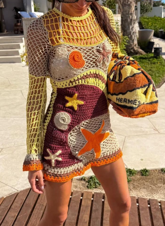 Crochet Mini Skirt