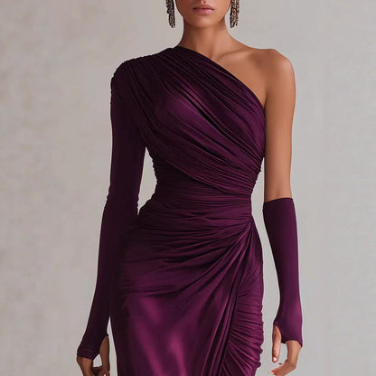 Stylish Minimalist Slim Fit Womens Dress