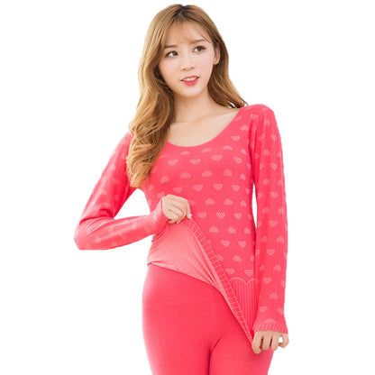 New Large Thermal Underwear Women's Enlarged Suit