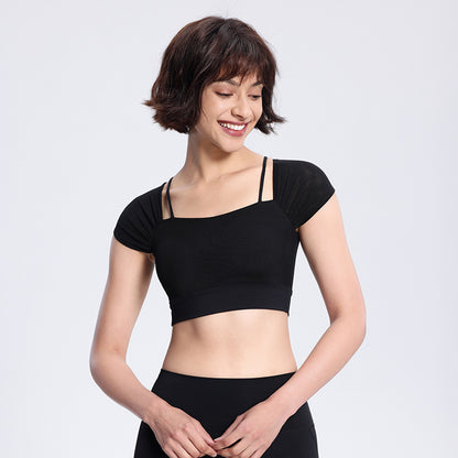 Professional Yoga Sports Underwear With Chest Pad Shockproof