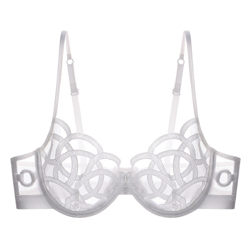 Women's Underwear Big Chest Small Push-up Thin