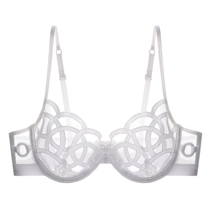 Women's Underwear Big Chest Small Push-up Thin